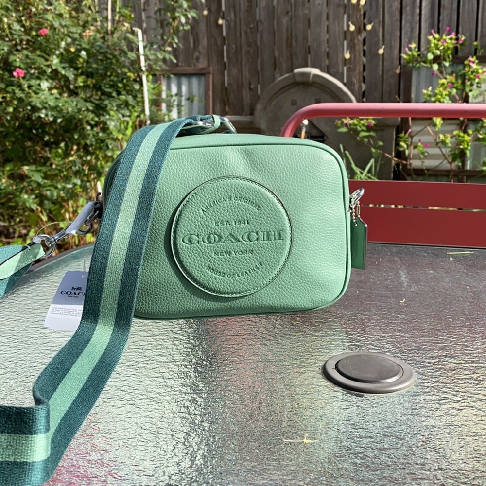 Coach Camera Bag with Patch